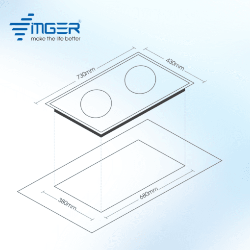 BẾP TỪ ĐÔI VINGER VG-289 SV