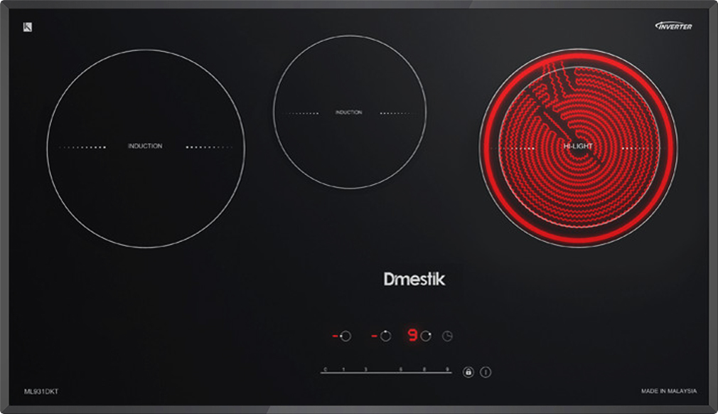 BẾP ĐIỆN TỪ ĐÔI DMESTIK ML931 DKT