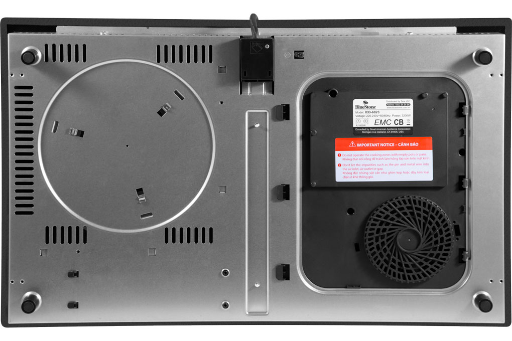 Bếp điện từ đôi Bluestone ICB-6823