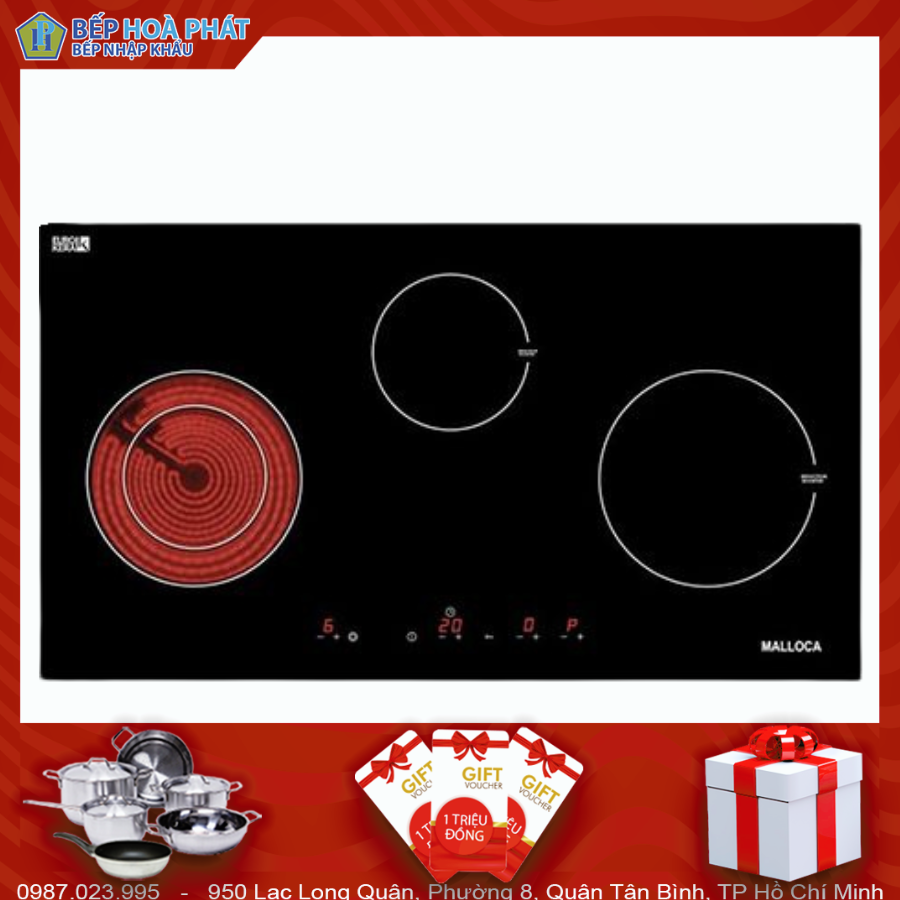Bếp Điện Từ Malloca MH-03IRB SB