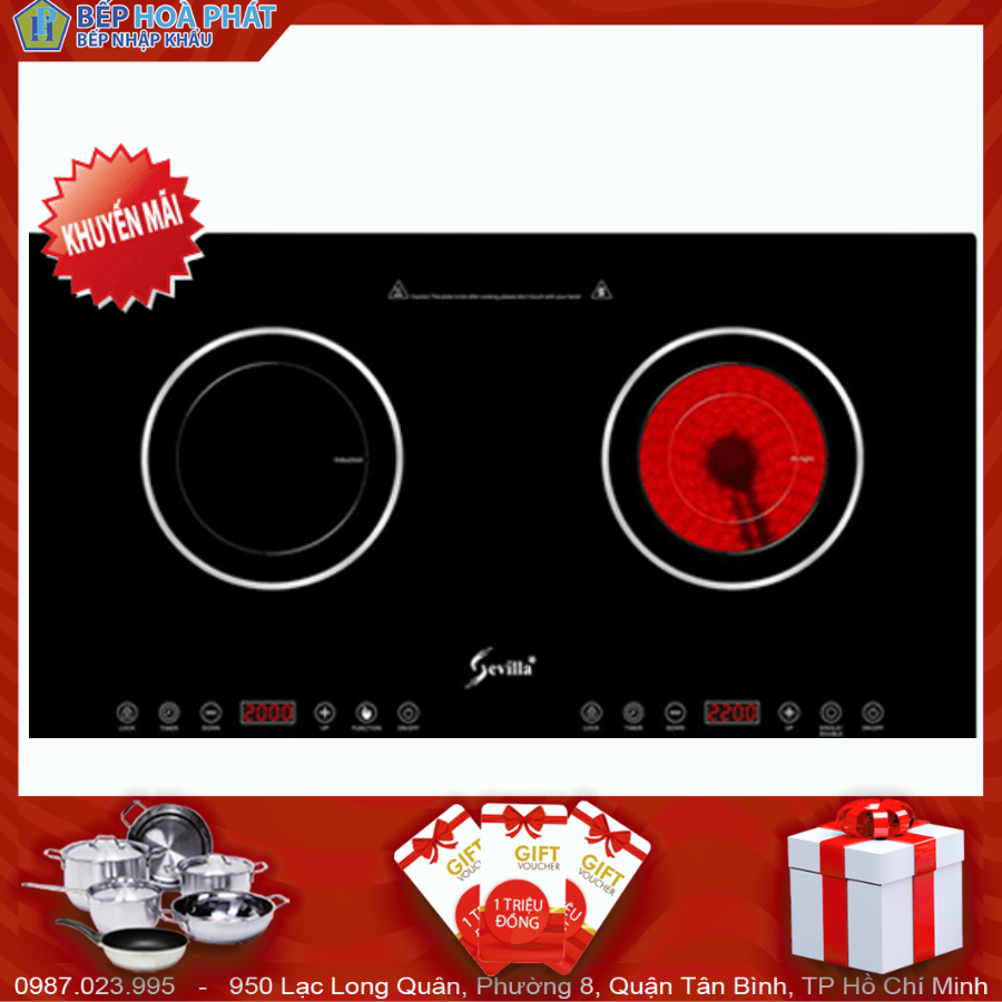 Bếp Điện Từ Sevilla SV-189TS