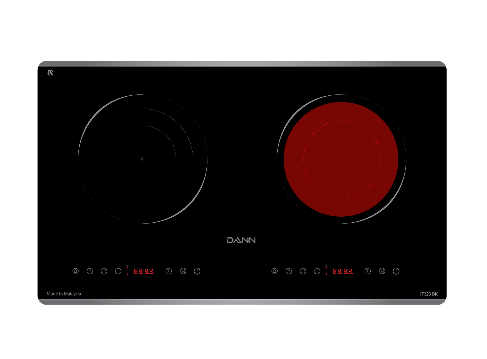 Bếp Điện Từ Đôi Dann IT323 BK