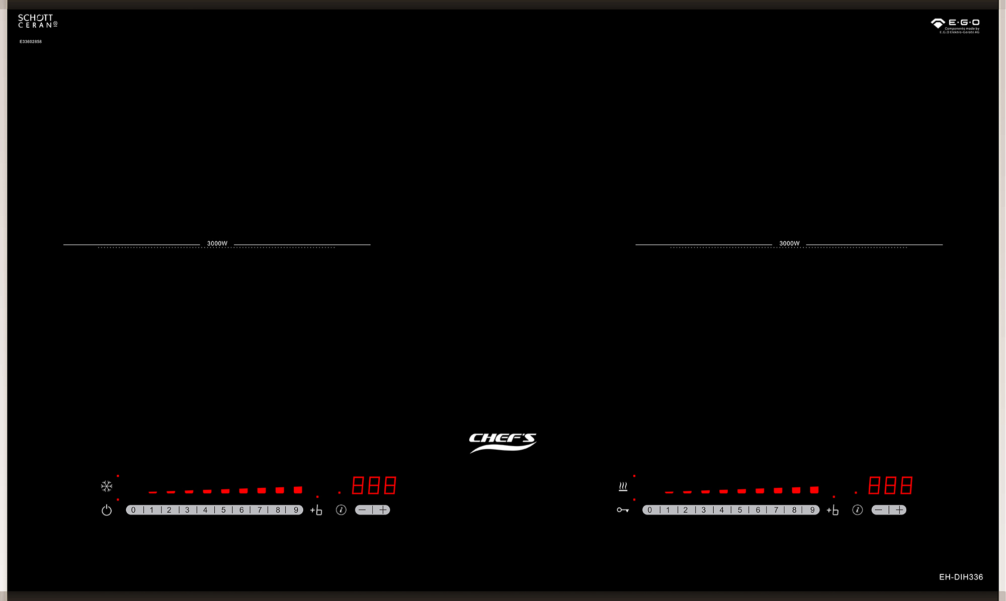 Bếp Từ Đôi Chefs EH-DIH336