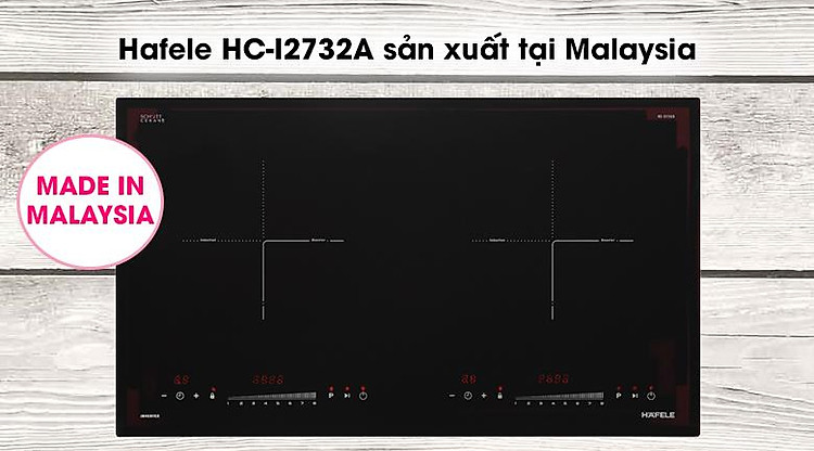 Bếp từ đôi Hafele HC-I2732A (536.61.726)