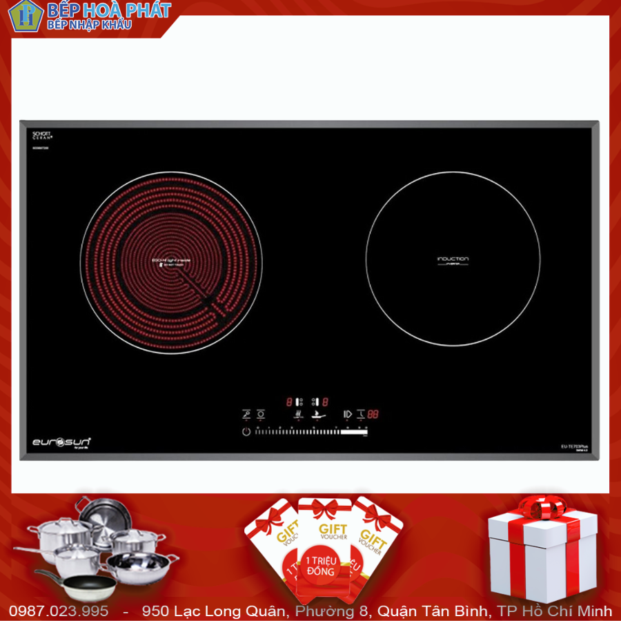 Bếp Từ Đôi Eurosun EU-TE703 Plus