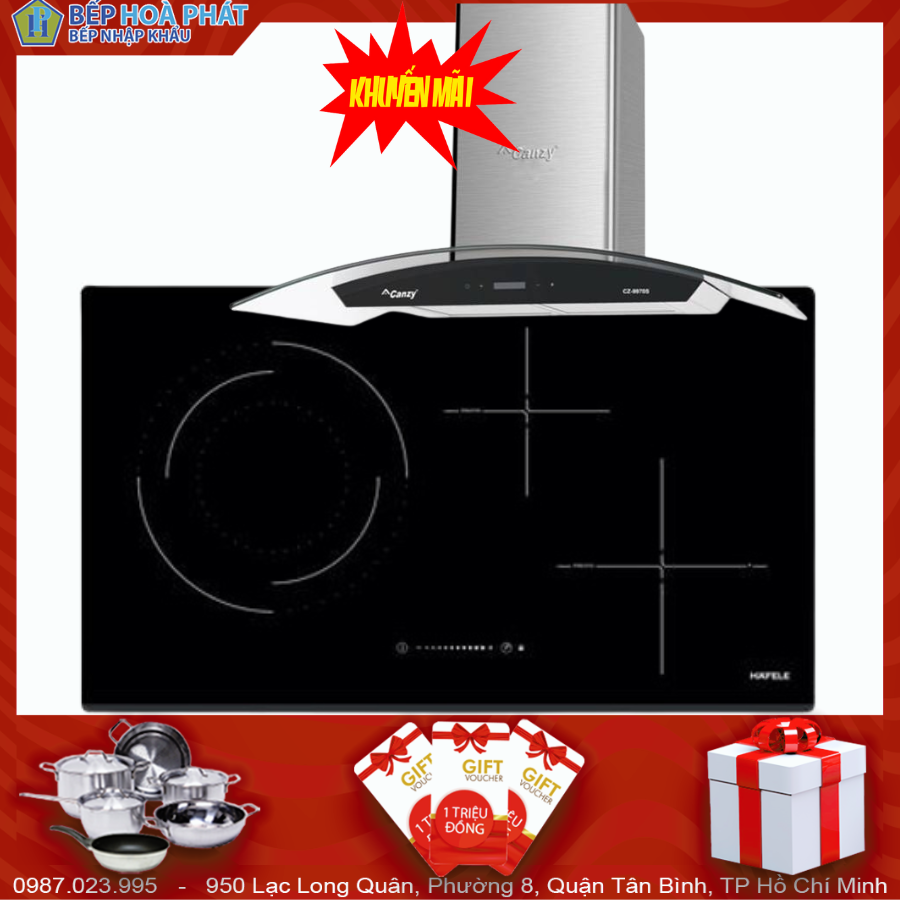 Bếp Điện Từ Hafele HC-M773D 536.61.705 (Bảo Hành 36 Tháng Tại Nhà)