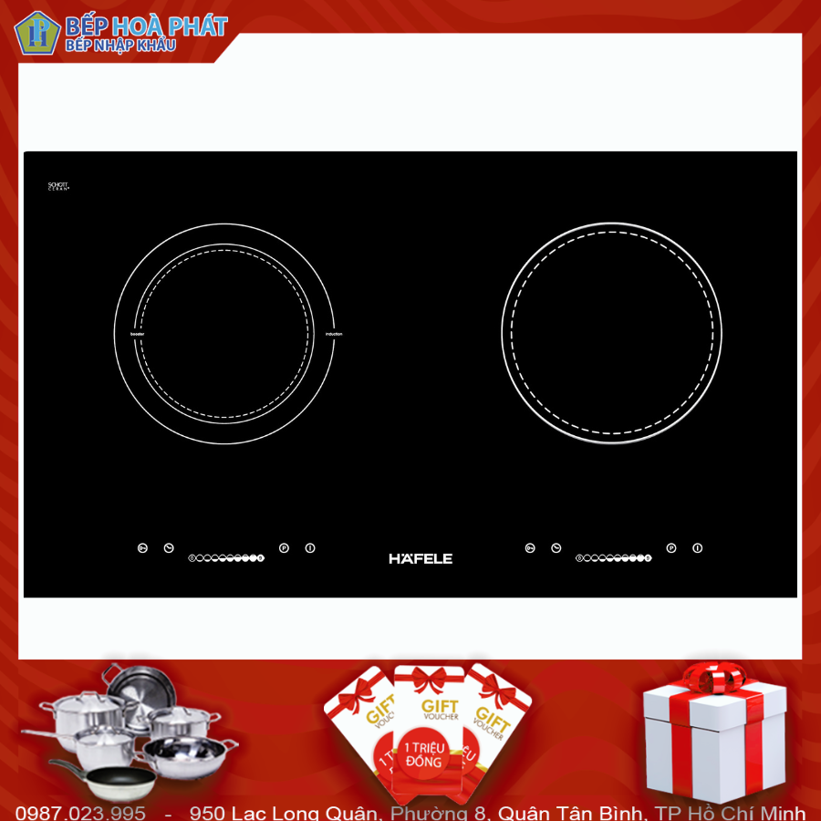 BẾP TỪ KẾT HỢP ĐIỆN HAFELE HC-M772C