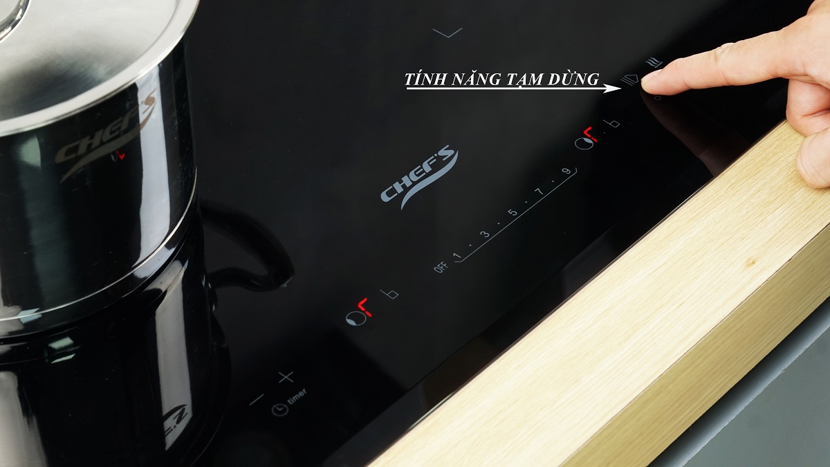 BẾP TỪ ĐÔI CHEFS EH-DIH866G