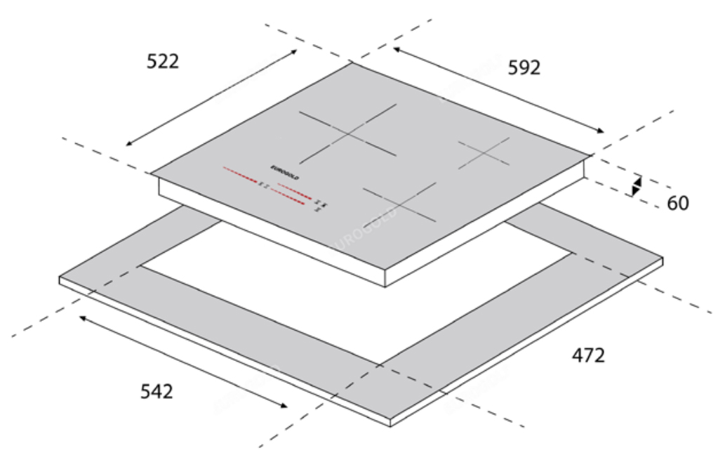 Bếp từ đôi Eurogold EUH2131