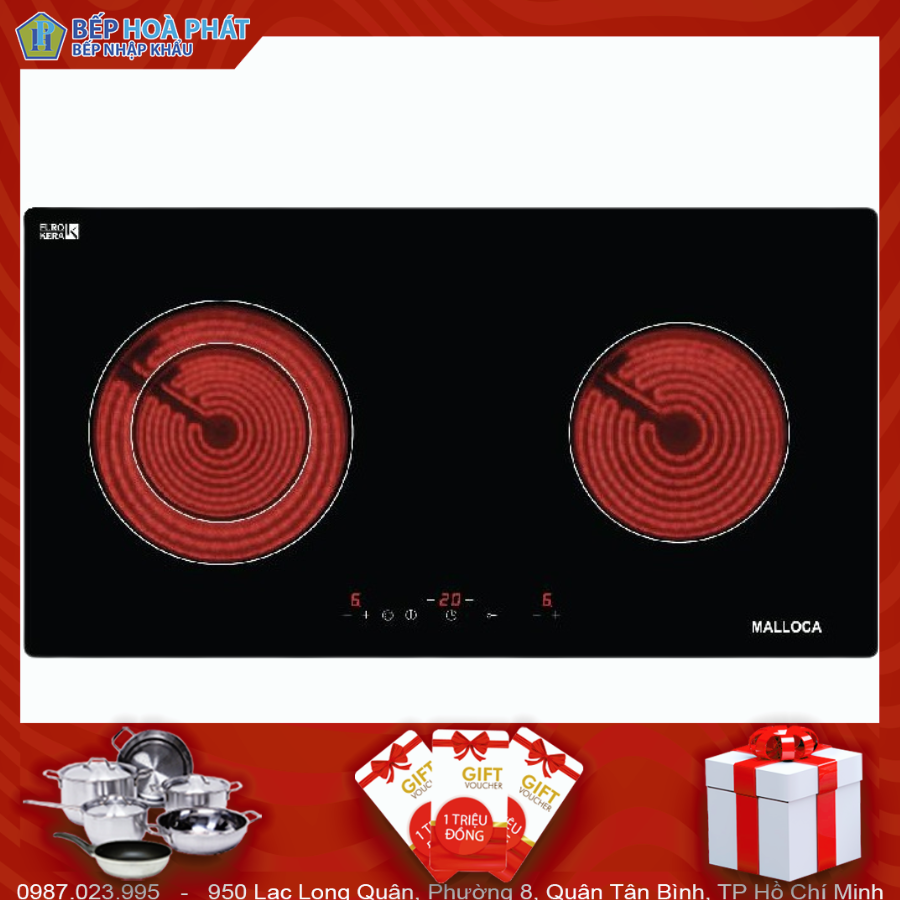 Bếp Điện Malloca MH-02R