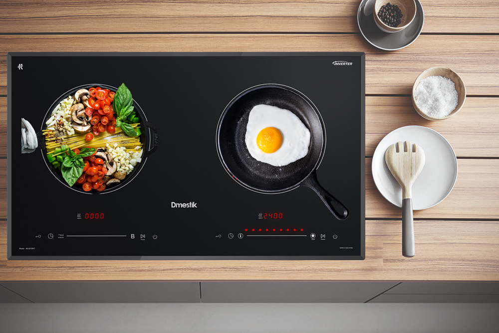 BẾP ĐIỆN TỪ ĐÔI DMESTIK ML921DKT