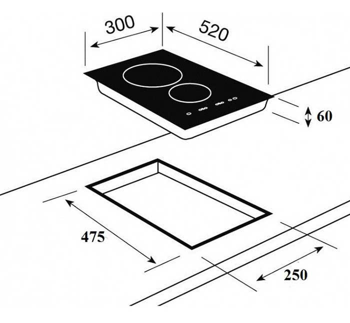 Bếp từ Malloca MDH-02I