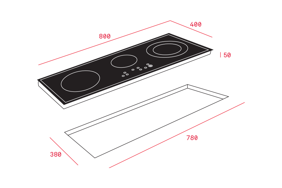 Bếp từ Teka IRS 831