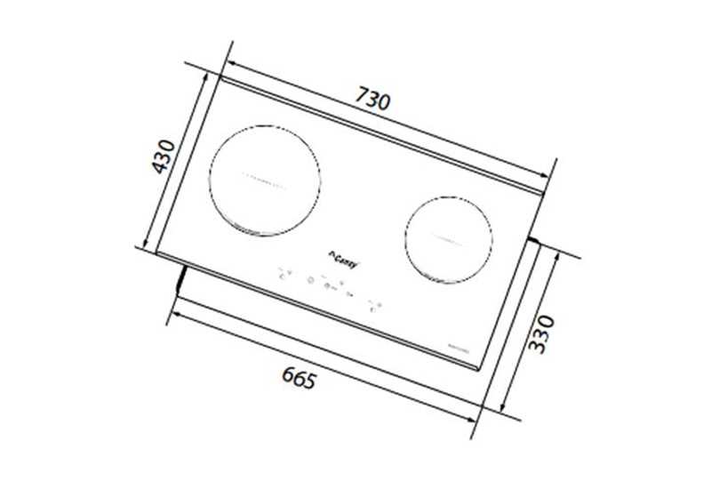 Bếp từ Canzy CZ II822