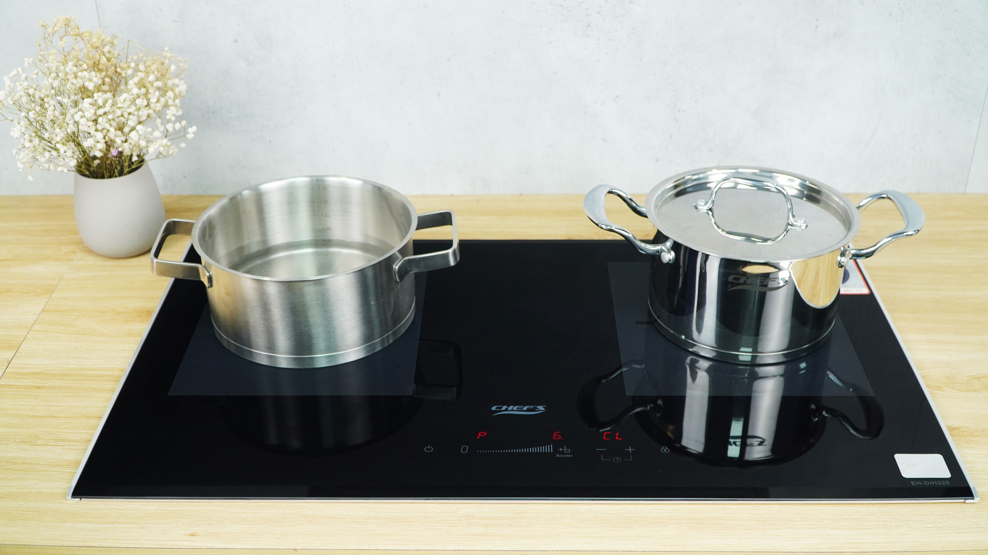 Bếp từ đôi Chefs EH-DIH328