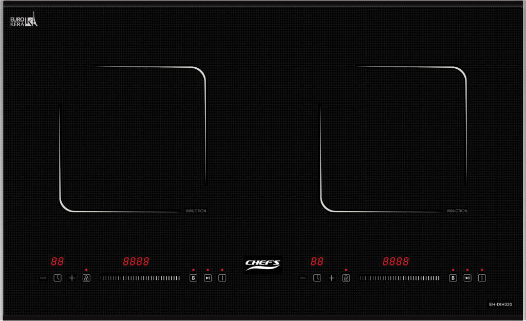 Bếp từ đôi Chefs EH-DIH320