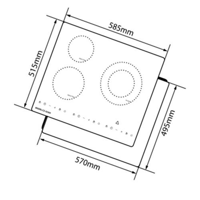Bếp điện từ Canzy CZ 323IH