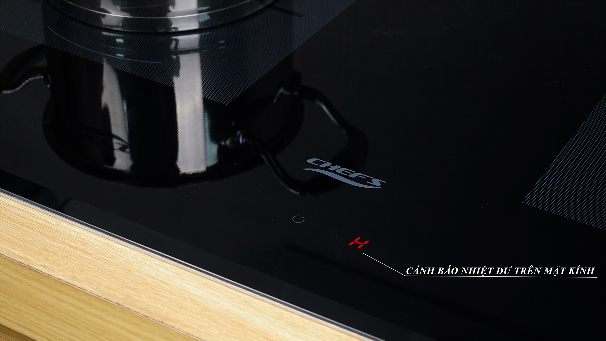 Bếp từ đôi Chefs EH-DIH666