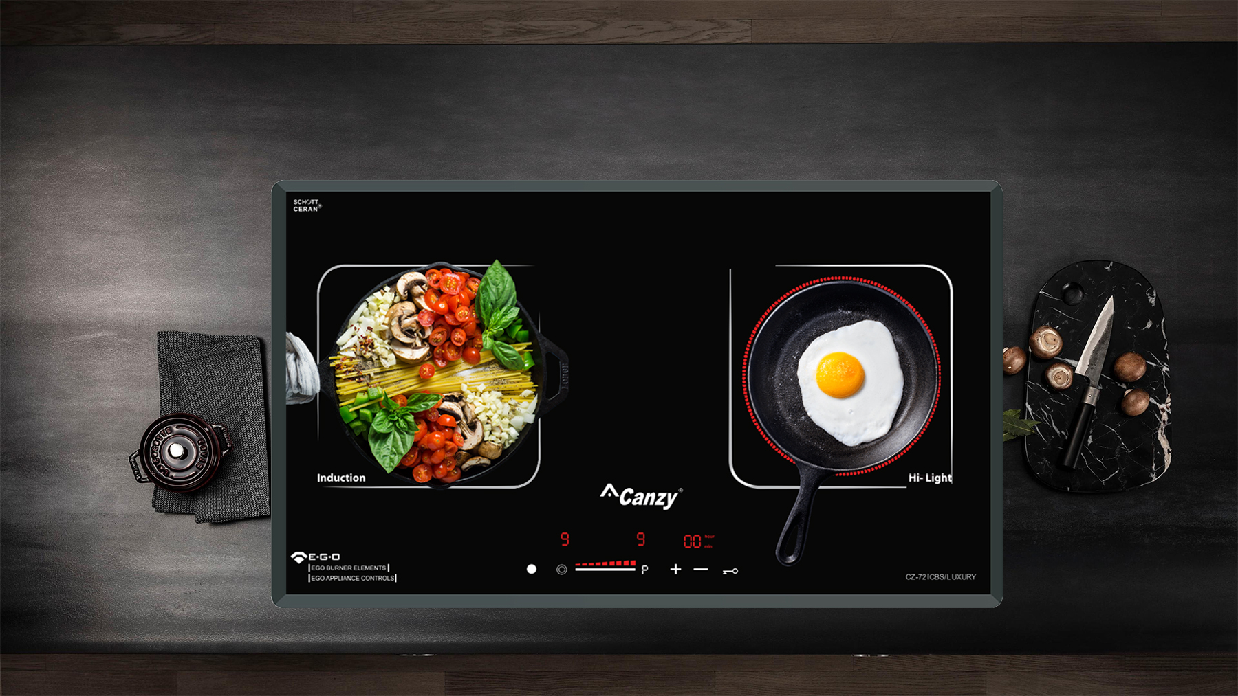 Bếp điện từ Canzy CZ 72ICBS