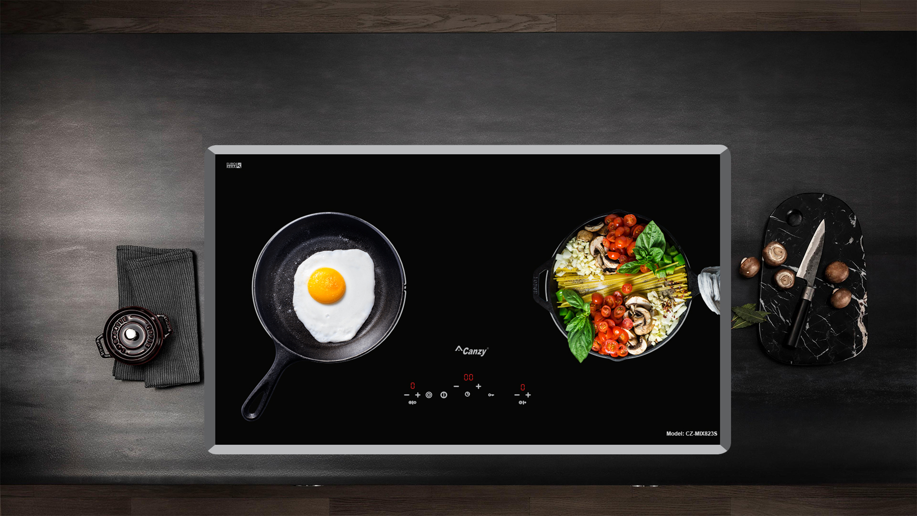 Bếp điện từ Canzy CZ MIX823S