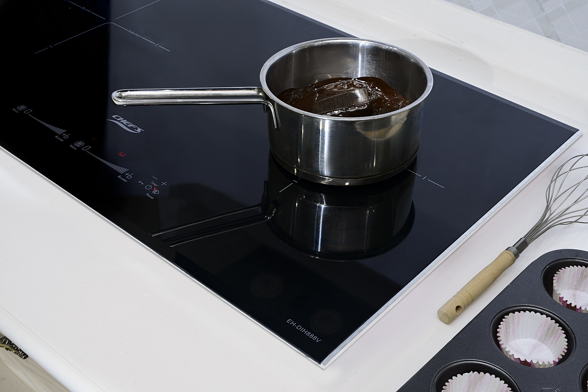 Bếp từ đôi Chefs EH-DIH888V