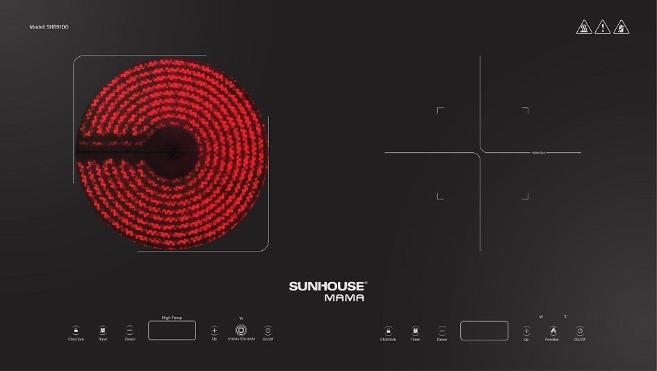 Bếp Điện Từ Sunhouse Mama SHB9100