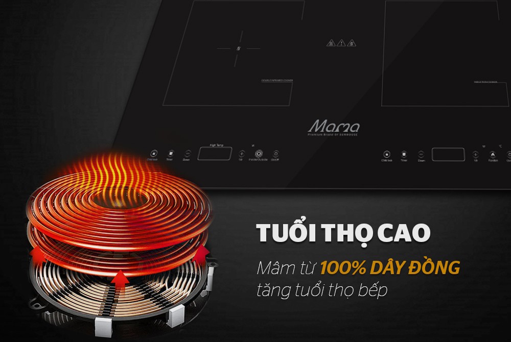 Bếp điện từ Sunhouse MAMA MMB9100VN