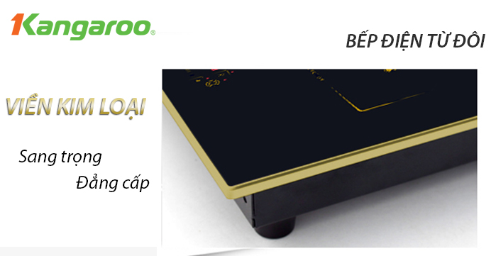 Bếp điện từ đôi Kangaroo KG438i