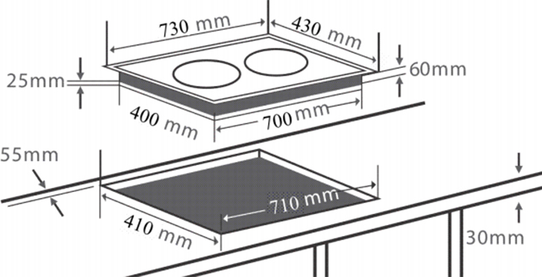 Bếp từ Chefs EH-IH566