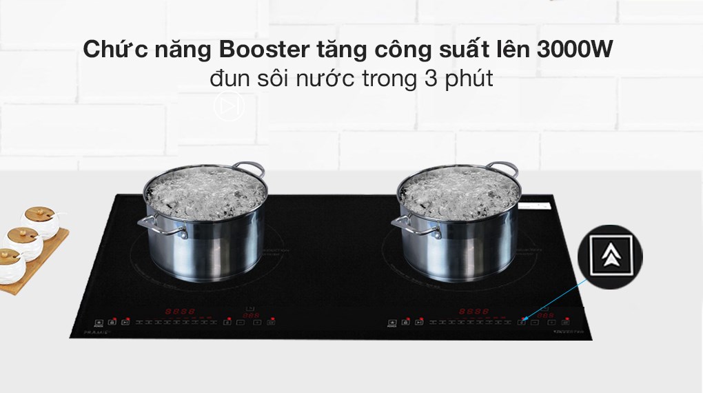 Bếp từ đôi Pramie PRMY- 2205