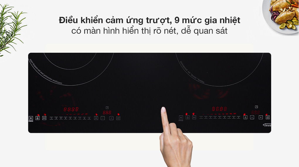 Bếp từ đôi Pramie PRMY- 2205