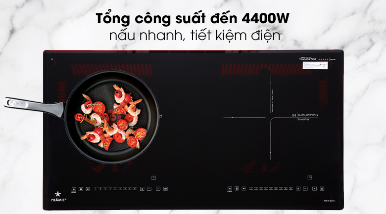 Bếp từ đôi Pramie PRMY-2208