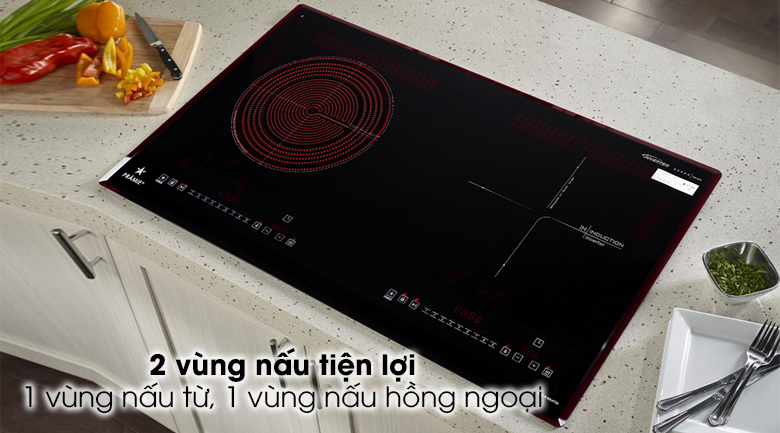 Bếp điện từ đôi Pramie PRMY 2108