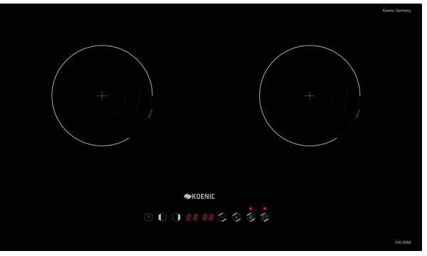 Bếp từ đôi Koenic KAI 5588