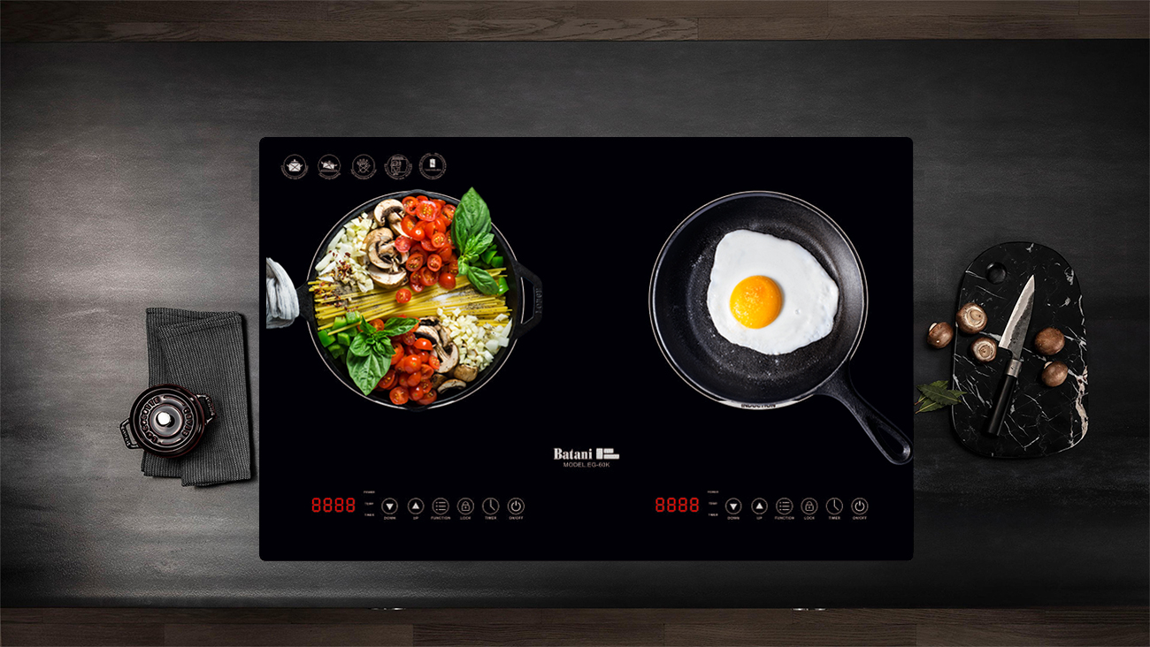 Bếp từ đôi Batani EG-60K