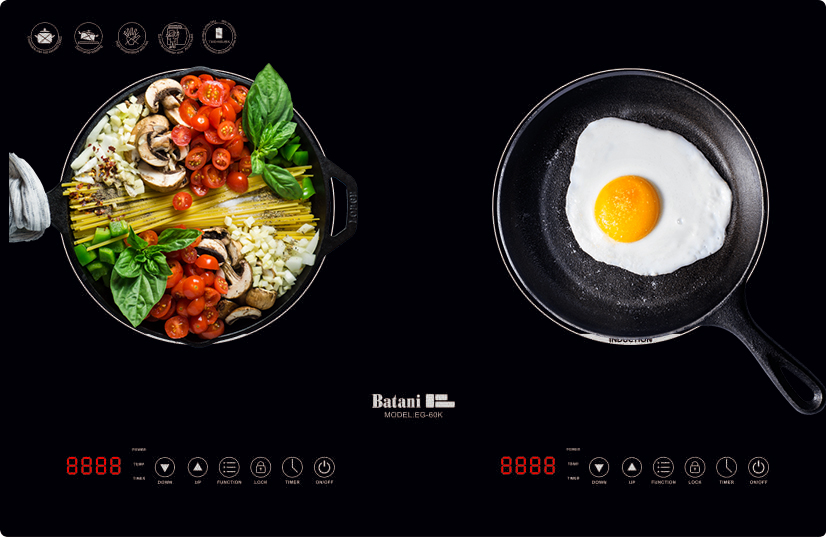 Bếp từ đôi Batani EG-60K