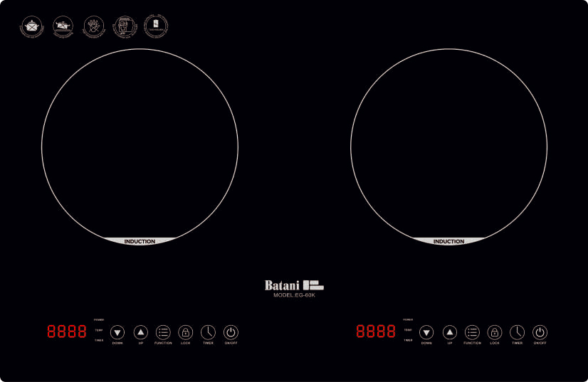 Bếp Từ Đôi Batani EG-60K