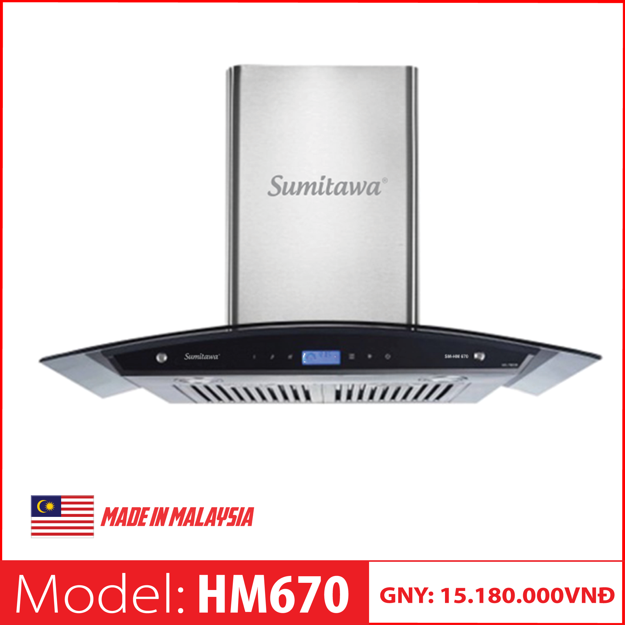 Máy Hút Mùi Sumitawa SM HM670