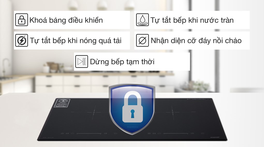 Bếp từ đôi Nagakawa NAG1213M