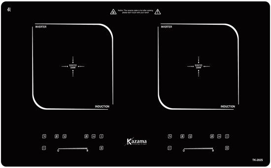 Bếp từ viền inox vuông Model TK-202S