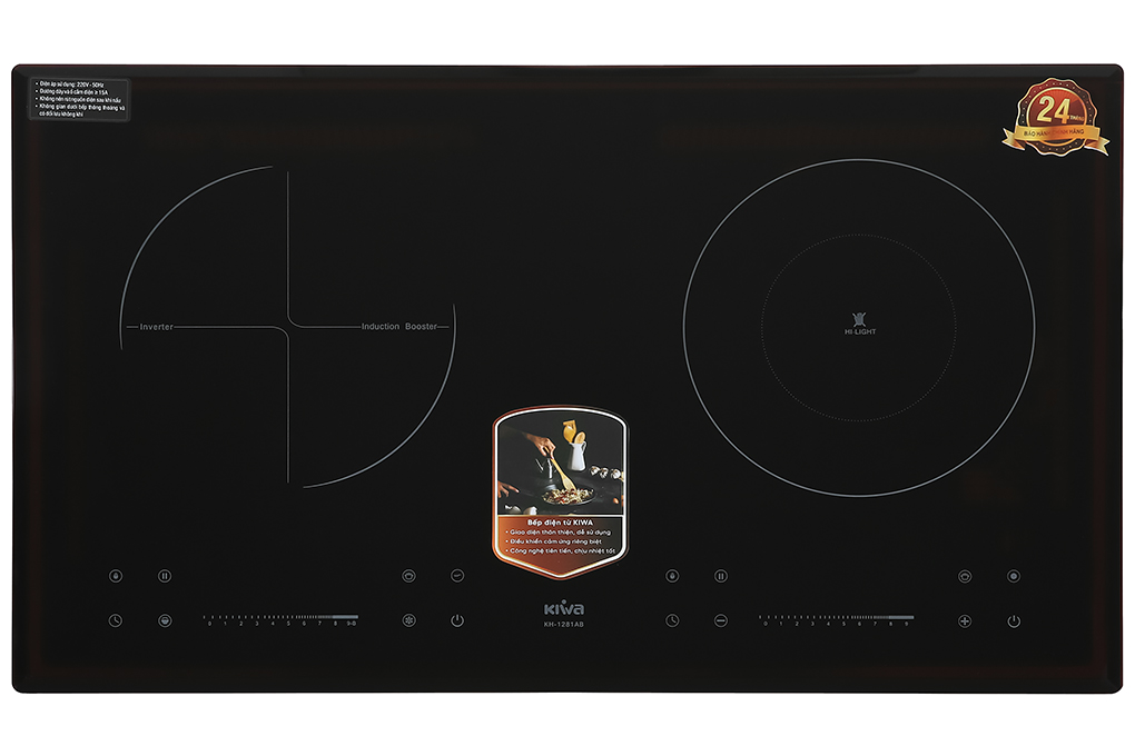 Bếp điện từ đôi Kiwa KH-1281AB