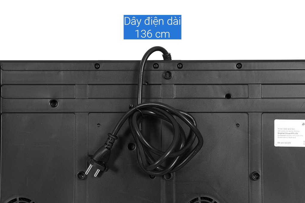 Bếp từ đôi Dreamer DKA-DIC135G