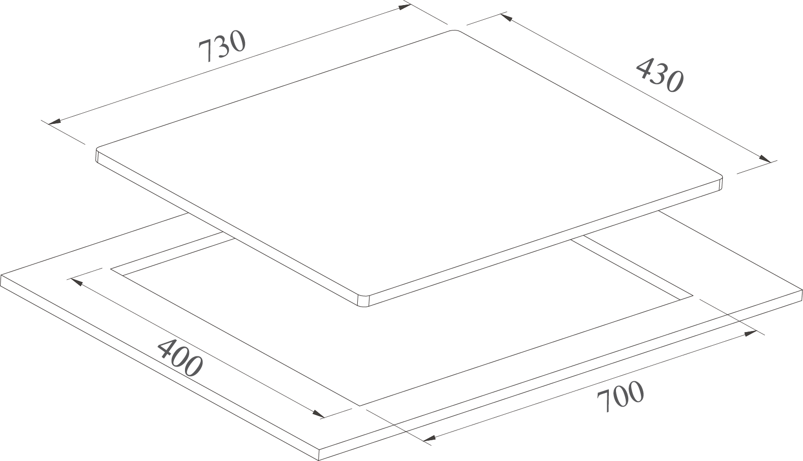 Bếp 2 từ cao cấp ATG - 668 PLUS