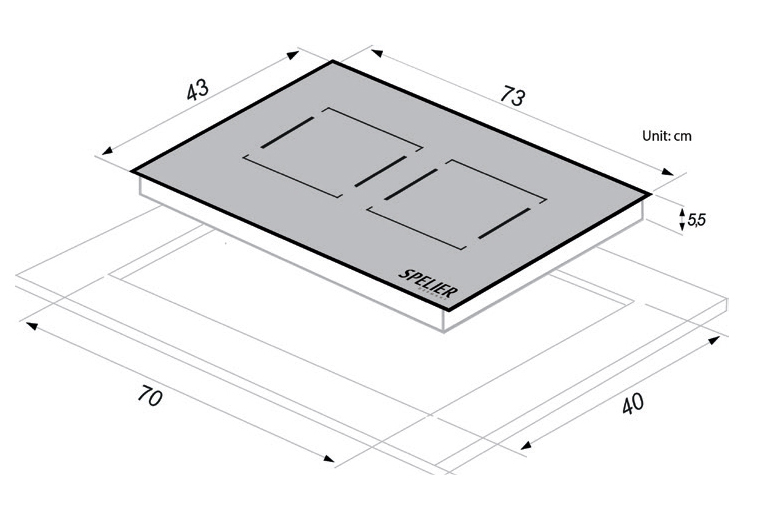 Bếp từ Spelier SPM-919 QV