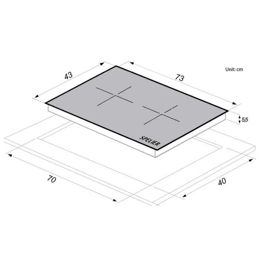 Bếp từ Spelier SPM-729I Plus