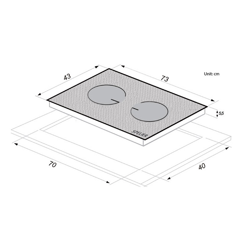 Bếp từ Spelier SPM-980I Plus