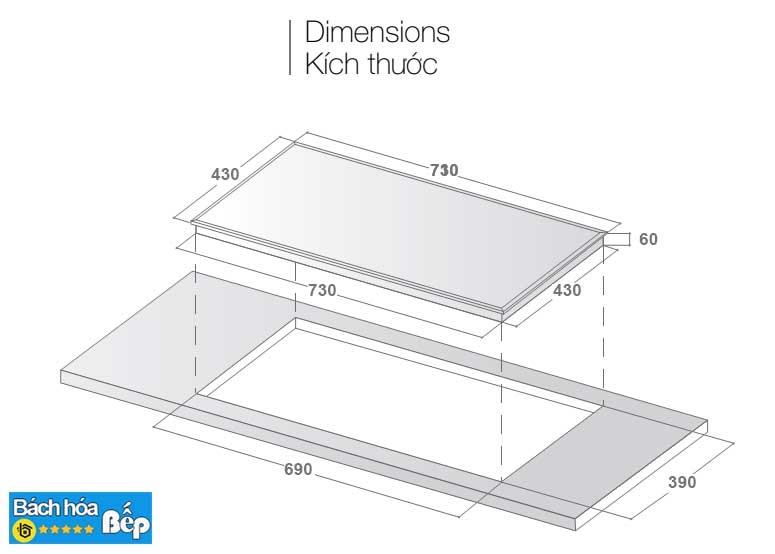 Bếp từ Hubscher IHC-6268 PLUS.TL