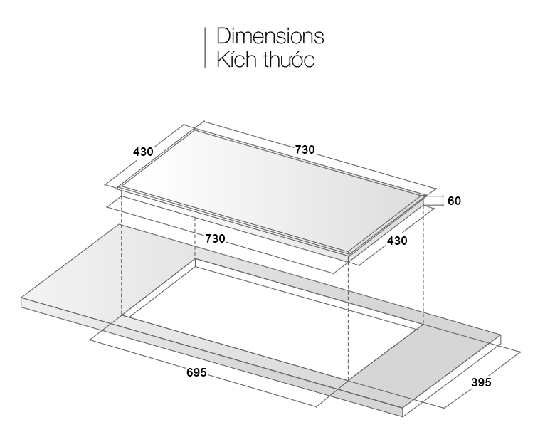 BẾP TỪ ZEMMER IZM 205 B