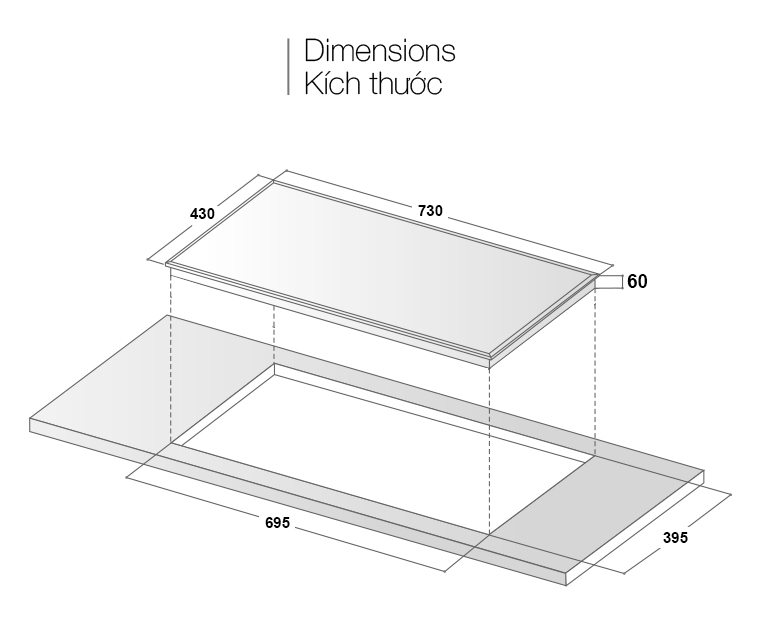 Bếp từ fomiler EU 666E