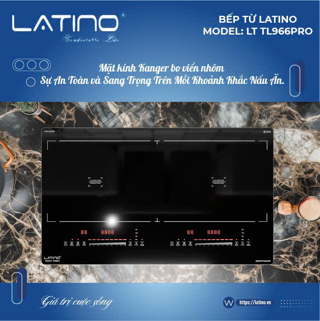 BẾP TỪ LATINO LT-TL966PRO ( NEW 2024)